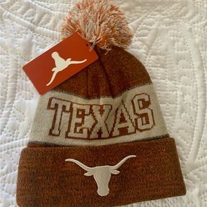 Texas Longhorns Beanie Pom